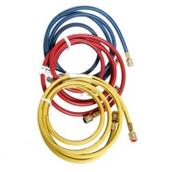 Robinair 60096 8 Ft. Set OF Color-Coded Enviro-Guard Hoses (3-Pack)