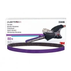 3M 33446 1/2 In. X 18 In. Cubitron II 80plus Grade File Belt