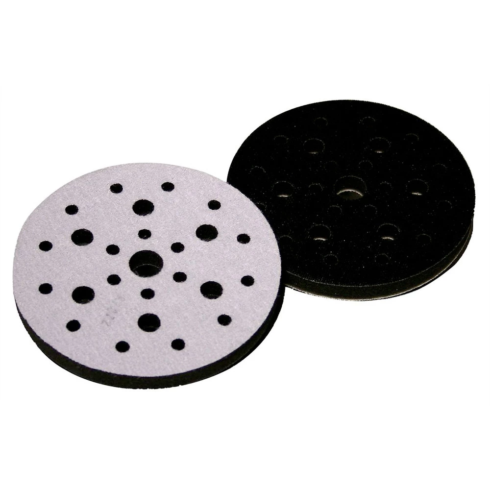 3M 5777 2-Piece Hookit 6 In. X 1/2 In. X 3/4 In. Soft Interface Pad Set
